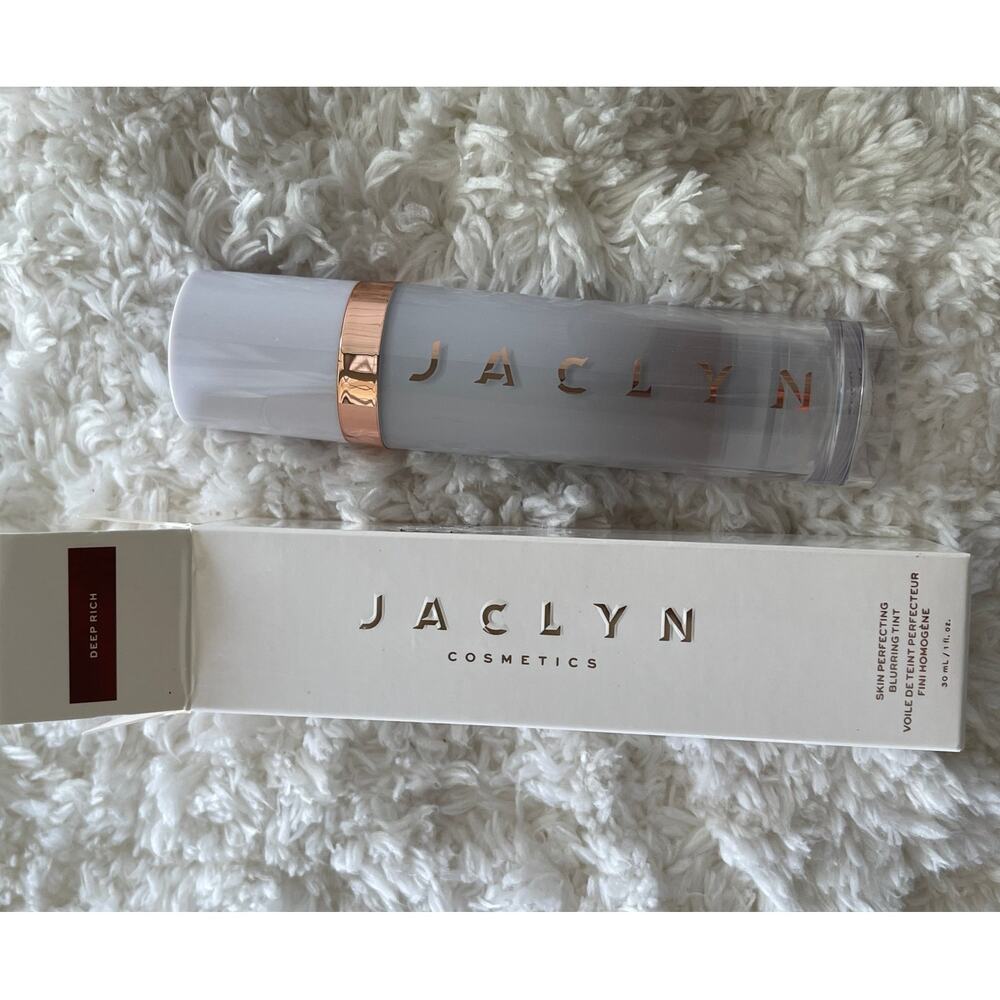 Jaclyn Cosmetics Skin Perfecting Blurring Tint Deep Rich NEW Primer Moisturizer